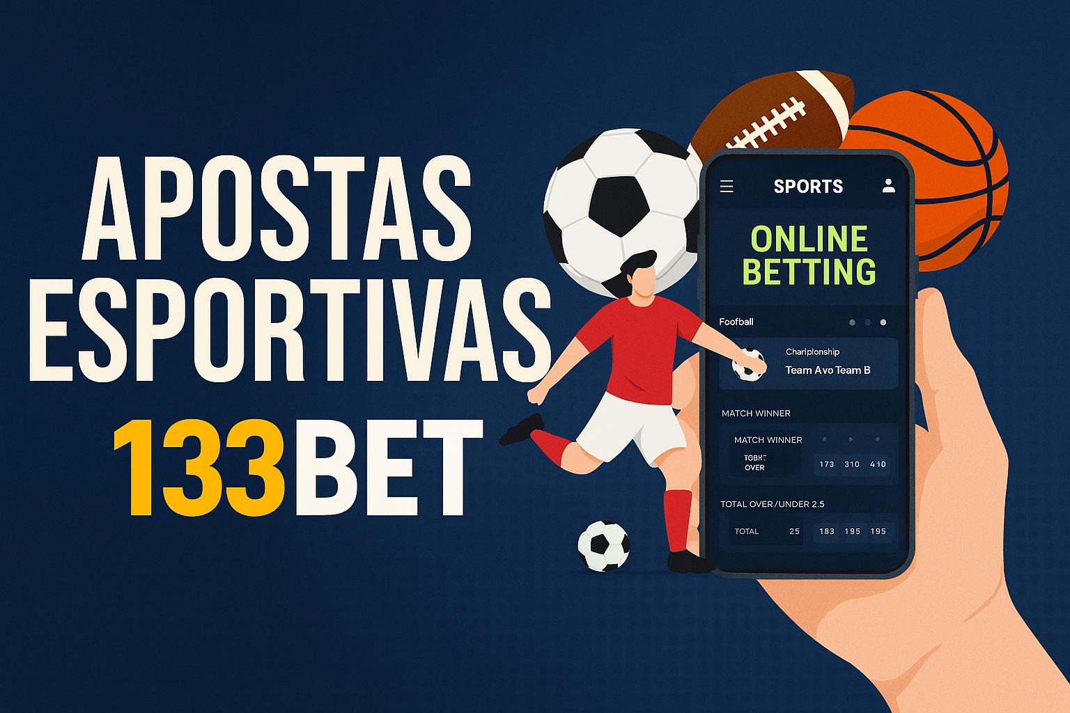 Apostas esportivas no cassino online 133BET  