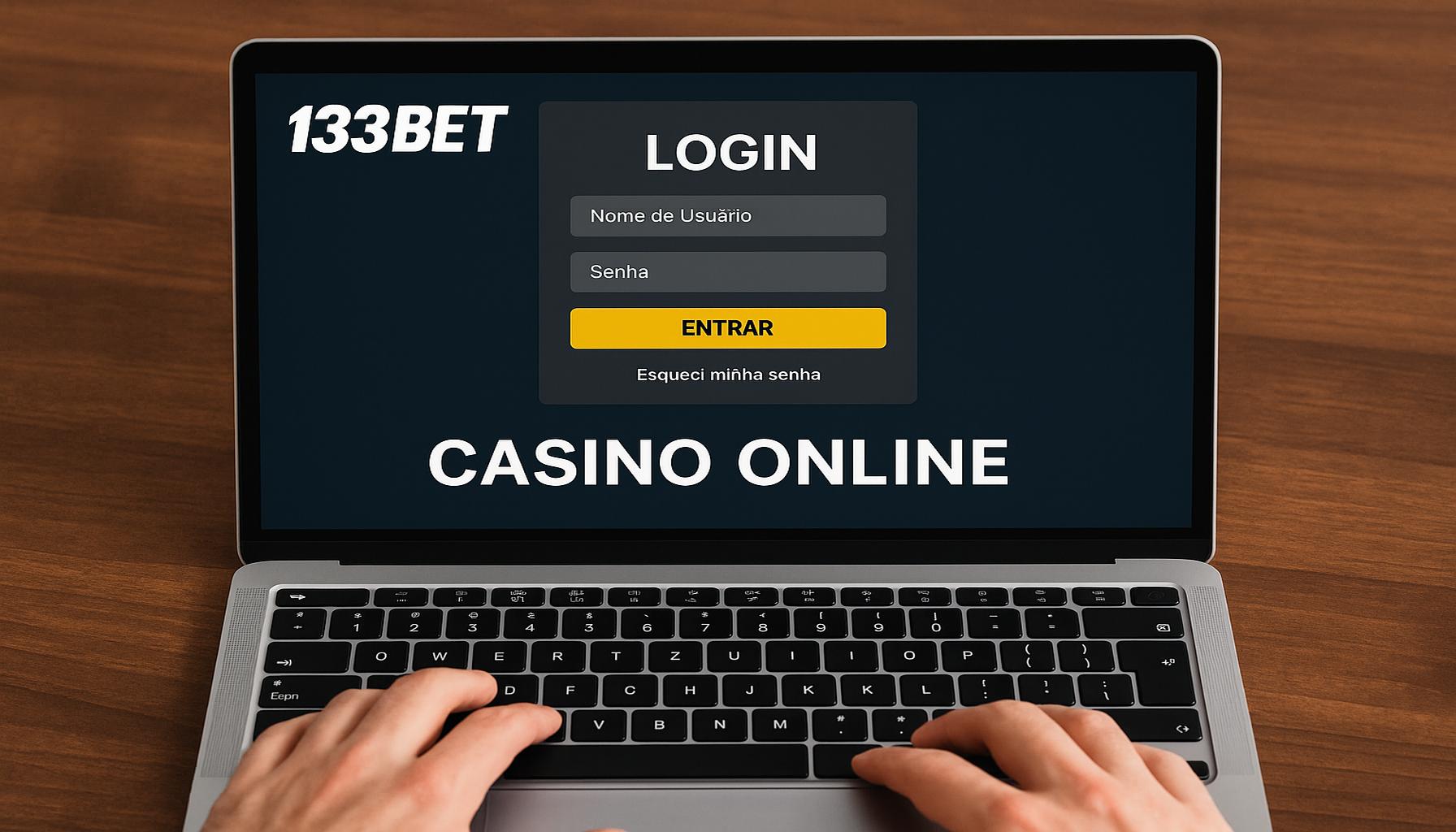 Criar uma nova Conta no plataforma 133BET  